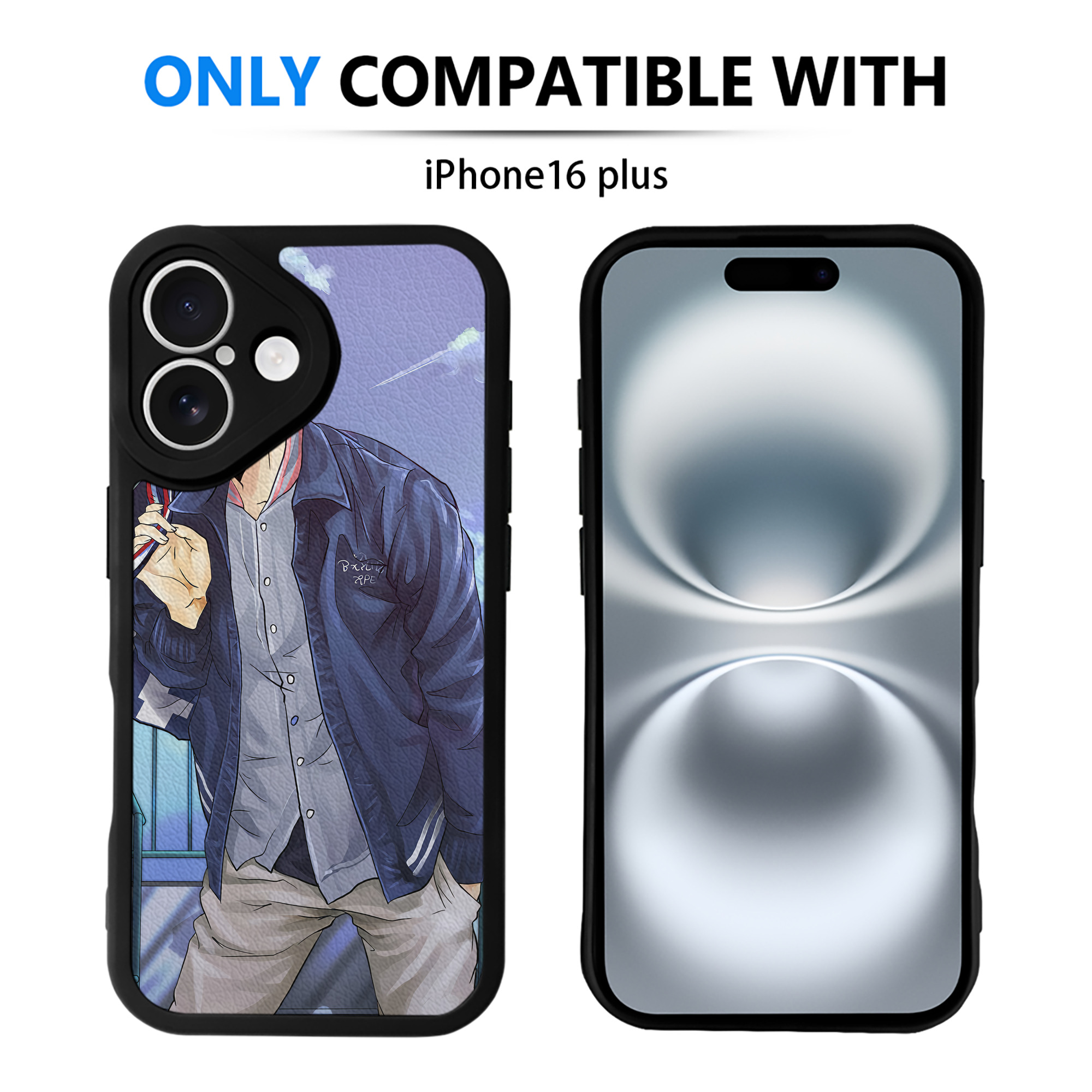 （画像用） SLAM DUNK／スラムダンク 【iPhone 16シリーズ対応】シリコンスマホケース（レザー調） 材質：シリコン